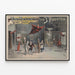 Vintage-Poster Tony Pastor’s Großes Show - Theaterdekoration mit Illusions- und Angstmotiven — gerahmtes Bild an der Wand
