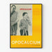 Vintage-Poster Opocalcium Gelb und Schwarz-Weiß