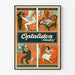 Vintage-Poster Optalidon Sandoz – Jährliche medizinische Werbung