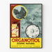 Vintage-Poster Organotiol natürlicher Schwefel Wissenschaftliche Wanddekoration