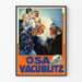 Vintage-Werbeplakat OSA Vacublitz - Retro-Wanddekoration