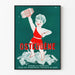 Vintage-Werbeplakat Osteogen Wanddekoration