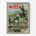 Vintage-Dekorposter Ostseebad Göhren auf Rügen