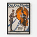 Vintage-Poster Oui, Oui, Marie – Retro-Wanddekoration
