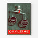 Vintage-Poster Oxyléine Antiseptikum für Darm- und Harnwege