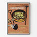 Vintage-Musikposter Paint Your Wagon - Wanddekoration Theater