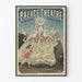 Vintage-Poster Palace-Theater La Vague 15 Rue Blanche