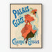 Vintage-Poster Palais de Glace Champs Élysées - Retro-Wanddekoration