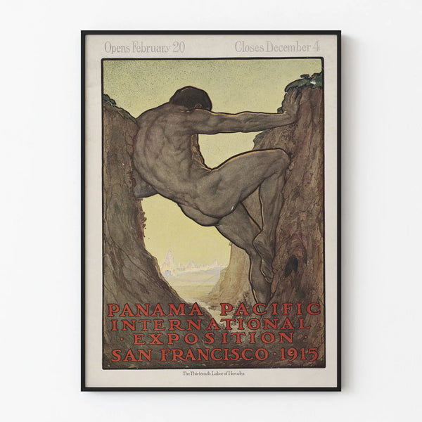 Vintage-Poster Panama Pacific Internationale Ausstellung 1915 San Francisco