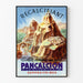 Vintage-Poster Pancalcion - Retro-Medizinische Wanddekoration