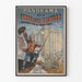 Vintage-Poster „Sturm auf die Bastille und Alt-Paris“