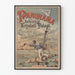 Vintage-Poster Panorama Leipzig Krystall-Palast Dampfschiff