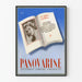 Vintage-Werbeplakat Panovarine Ovarialtherapie