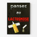 Vintage-Poster Pansez au Lactosmose Verband - Medizinische Wanddekoration