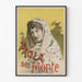 Vintage-Poster von Paola del Monte – Künstlerische Wanddekoration