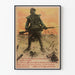 Patriotisches Poster Erster Weltkrieg - Soldat und Widerstandsbotschaft