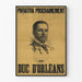 Vintage-Poster Le Duc d'Orléans