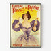 Vintage-Poster Parfums der Frauen Frankreichs - Retro-Wanddekoration