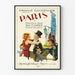 Vintage-Filmplakat Paris von Edmund Goulding