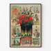 Vintage-Poster Paris Centenaire, in 4 Akten und 11 Bildern überarbeitet