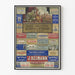 Vintage-Poster Paris Industrie und Häuser erster Ordnung Luxuspaaris