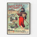 Vintage-Poster Paris-Plage Le Touquet Wanddekoration