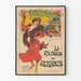 Vintage-Poster Parisiana Le Record de Benzinette für Wanddekoration