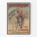 Vintage-Poster Passe-Montagne Fahrrad und Dreirad Paris