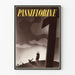 Retro-dramatischer Passiflorine-Poster
