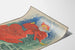 Vintage-Poster Pastilles Géraudel Frau mit rotem Regenschirm