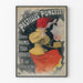Vintage-Werbeplakat Pastilles Poncelet für Wanddekoration