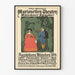 Vintage-Plakat Marionettentheater Paul Brann - München 1908