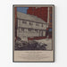 Vintage-Poster vom Paul Revere House in Boston