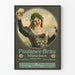Vintage-Poster von Paulaner-Bräu München – Retro-Wanddekoration