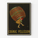 Vintage-Poster Cognac Pellisson für Wanddekoration