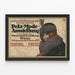 Vintage-Poster Pelzmode-Ausstellung 1912 Wanddekoration — gerahmtes Bild an der Wand