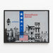 Wanddekoration Poster Pennsylvania Avenue Architour — gerahmtes Bild an der Wand