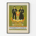 Vintage-Poster Kostüme und Handwerkskunst aus Pennsylvania