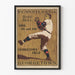 Vintage-Poster des Baseballspiels Pennsylvania gegen Georgetown