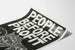Dekorativer Poster People Before Profit - Provokative, engagierte Kunst