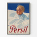 Vintage-Baby-Poster mit strahlendem Design für Wanddekoration Persil