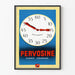 Vintage-Werbeplakat Pervosine für Wanddekoration