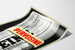 Vintage-Werbeplakat Pervosine, gefaltetes Journal