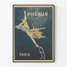 Vintage-Poster Phébus Paris mit geflügeltem Engel