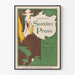 Vintage-Poster Philadelphia Sunday Press 1896