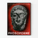 Vintage-Poster zur Entkalkung mit Phosoforme, kopfgeschnitzt
