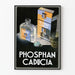 Vintage-Poster Phosphan Caducia – Retro-Wanddekoration