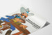 Vintage-Poster Kartenspiel Cowboy Premium Bonds