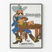Vintage-Poster Kartenspiel Cowboy Premium Bonds