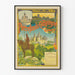 Vintage-Poster der Schlösser Pierrefonds, Compiègne und Coucy
